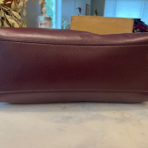 Coach Derby Tote in Raspberry - Picture 3 of 7
